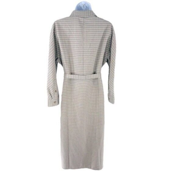Tuckernuck | NEW Sycamore Check Belted Vera Long Sleeve Maxi Dress Size XXL - Picture 7 of 11